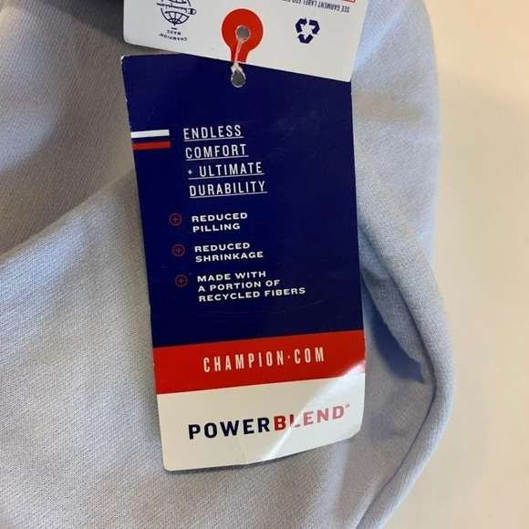 Champion Men's Authentic Athleticwear Powerblend Long Sleeve Sweatshirt SZ S NWT - Picture 8 of 13